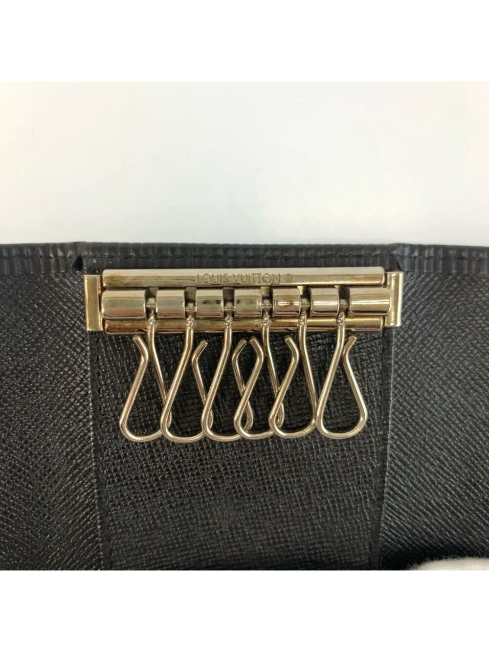 Louis Vuitton Epi Multicles 6 Black Leather Key Case 6 Rows Key Holder
